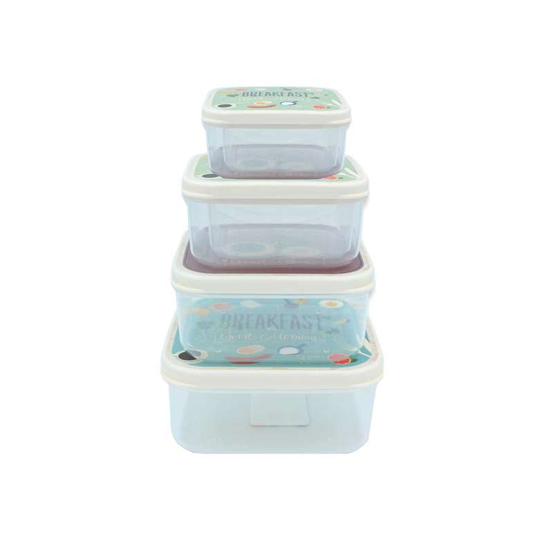 ظرف نگهدارنده مدل  H-020979 مجموعه 4 عددی