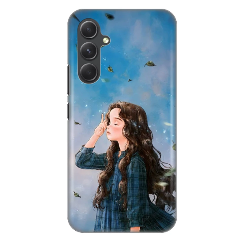 کاور طرح دختر و یاد کد DIMO-037 مناسب برای گوشی موبایل سامسونگ Galaxy A54