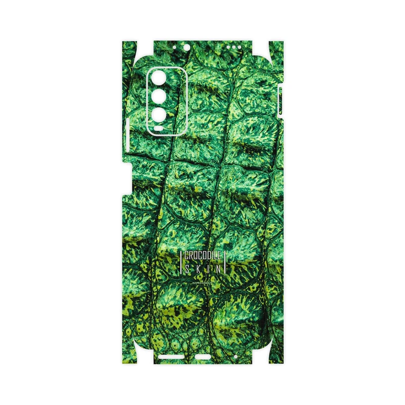 برچسب پوششی ماهوت مدل Crocodile Skin-FullSkin مناسب برای گوشی موبایل شیائومی Redmi 9T