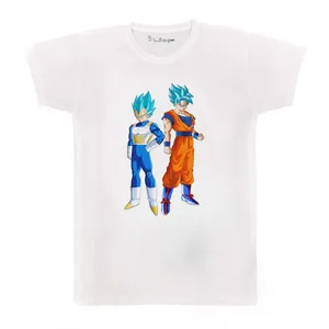 تی شرت بچگانه پرمانه طرح انیمه دراگون بال کد pmt.3744