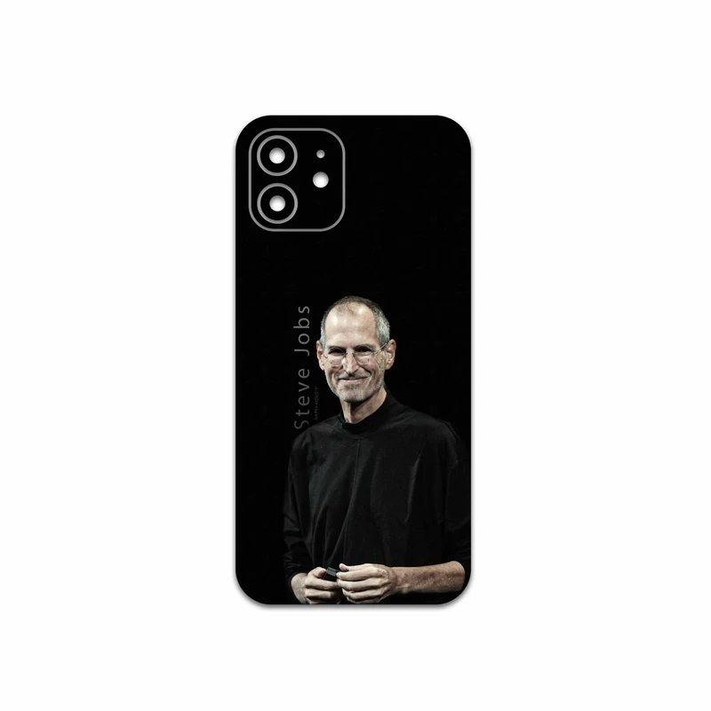 برچسب پوششی ماهوت مدل Steve Jobs مناسب برای گوشی موبایل اپل iPhone 12