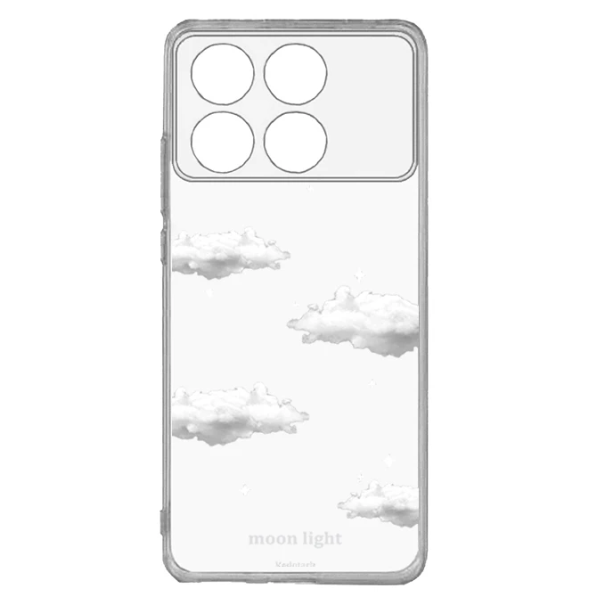 کاور طرح ابر مناسب برای گوشی موبایل شیائومی  Poco X6 Pro 