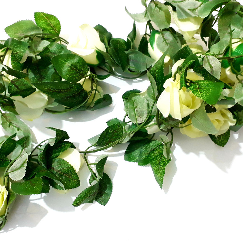 گل مصنوعی مدل ریسه رز کد 16