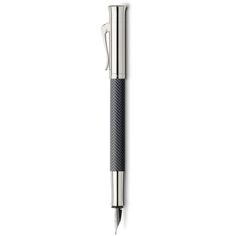 خودنویس گراف فون فابر کاستل مدل Guilloche Cisele Anthracite کد 146700