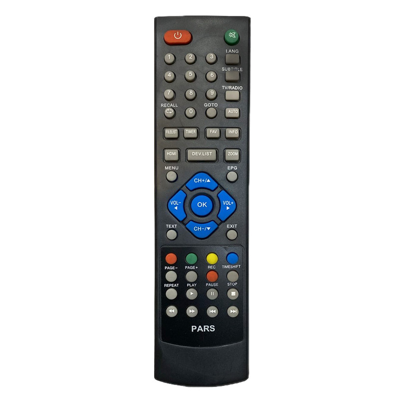 ریموت کنترل گیرنده دیجیتال  پارس مدل SPL51173