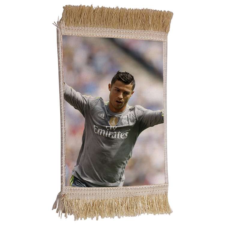 فرش ماشینی دیوارکوب مدل رونالدو کد 499