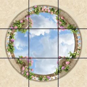 تایل سقفی مدل AY33025 سایز 60*60 مجموعه 9 عددی