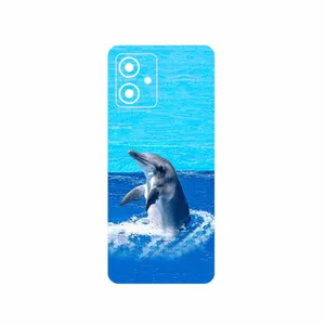 MAHOOT Dolphin Cover Sticker for Motorola Moto G54
