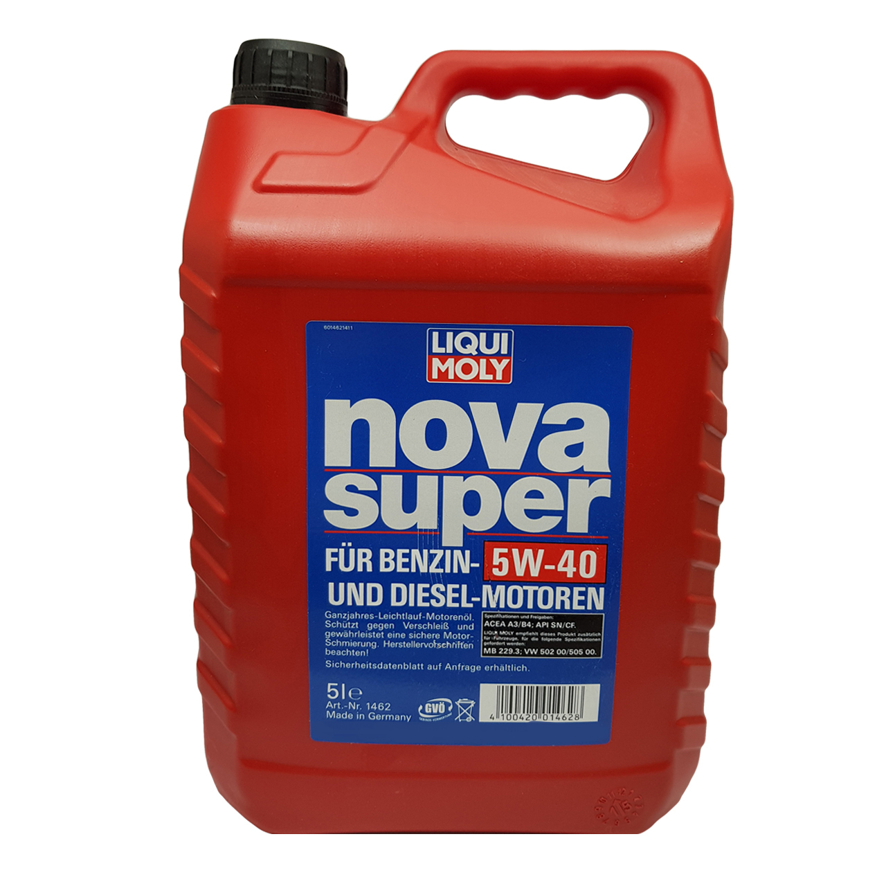 روغن موتور خودرو لیکومولی مدل Nova super 5W_40 حجم 5 لیتر