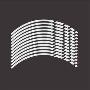 نقد و بررسی برچسب رینگ موتورسیکلت لیزارد مدل رفلکتیو کد LZD-1048 مجموعه 12 عددی توسط خریداران