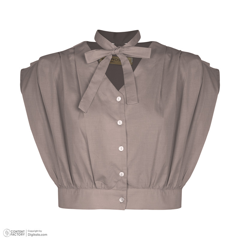 شومیز آستین کوتاه زنانه برنس مدل 01890080242503245432