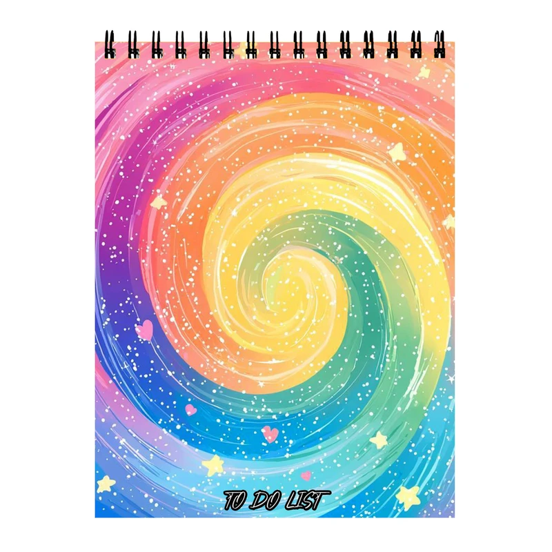 دفتر برنامه ریزی 60 برگ طرح رنگی رنگی کد 85