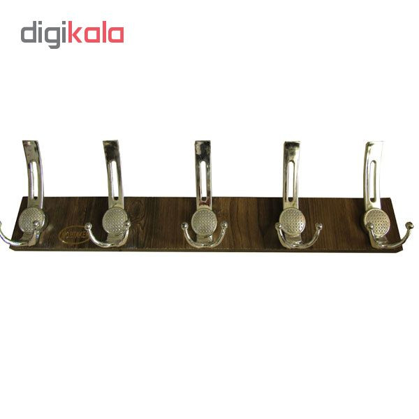 چوب لباسی دیواری مدل مبتکر 329 CLDK پنج شاخه چوب لباسی دیواری مدل مبتکر 329 CLDK پنج شاخه