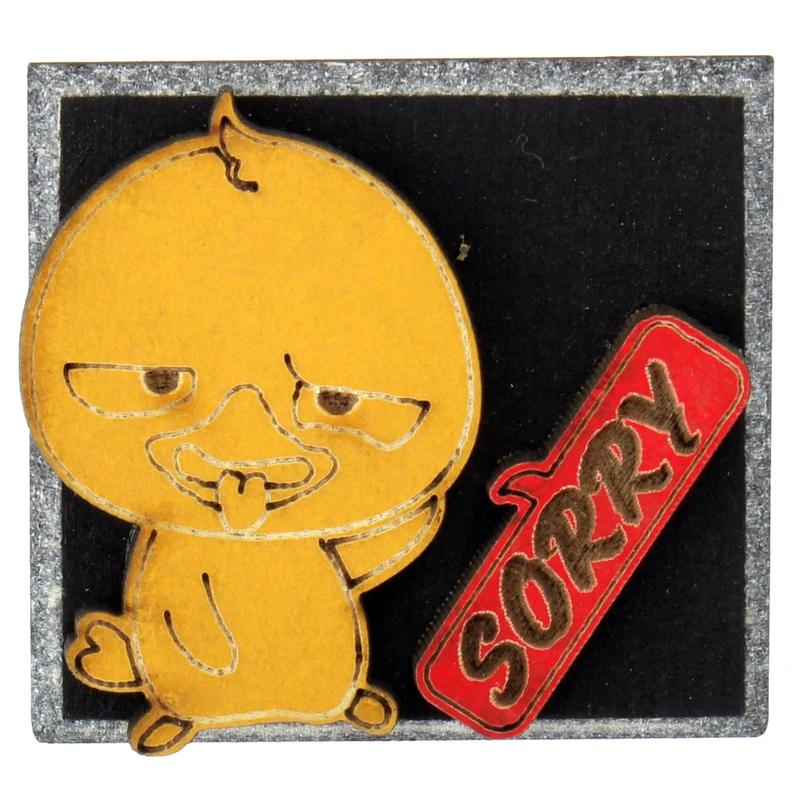 مگنت پتیکو طرح Sorry کد 24