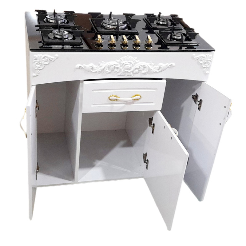 اجاق گاز 5 شعله هاکان مدل پنج شعله چهار در //CHM_GOL_M6//