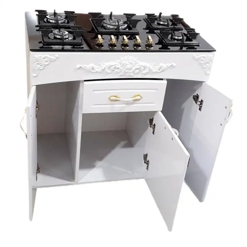 اجاق گاز 5 شعله هاکان مدل پنج شعله چهار در //CHM_GOL_M6//