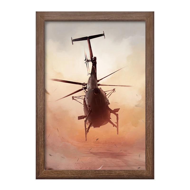 تابلو خندالو طرح بالگرد کد F1136