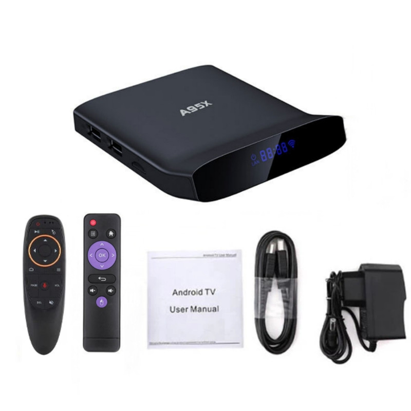 اندروید باکس آ‌95‌ایکس مدل A95X W2 4K 4/64GB