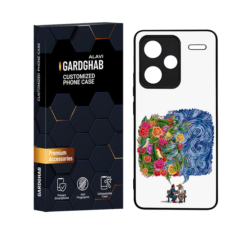 کاور گارد قاب علوی مدل دور ژله ای مناسب برای گوشی موبایل شیائومی Redmi Note 13 Pro Plus 5G
