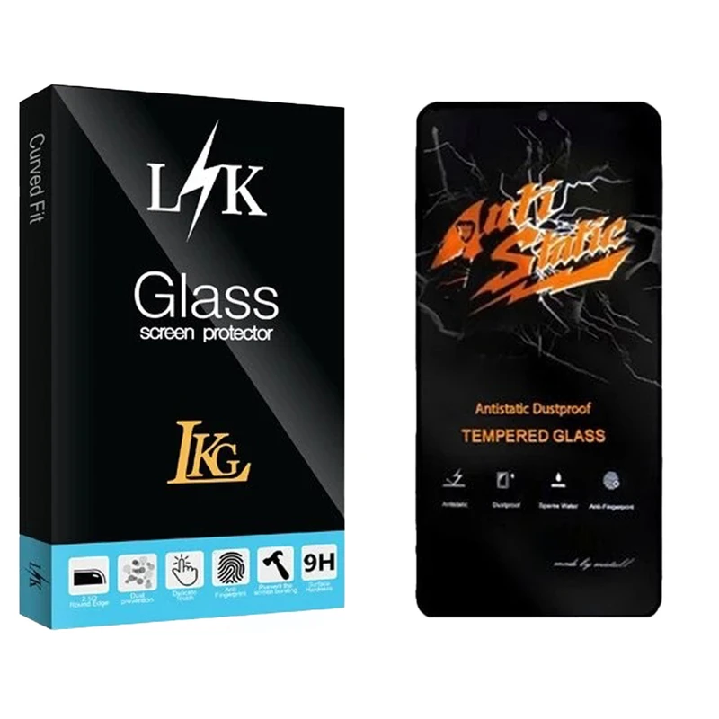 محافظ صفحه نمایش ال کا جی مدل Anti-Static مناسب برای گوشی موبایل شیائومی Redmi Note 10 4G / Vivo T4 5G
