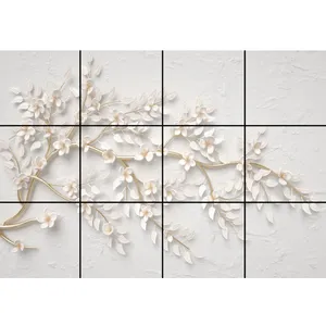 تایل سقفی مدل AY43005 سایز 60*60 مجموعه 12 عددی