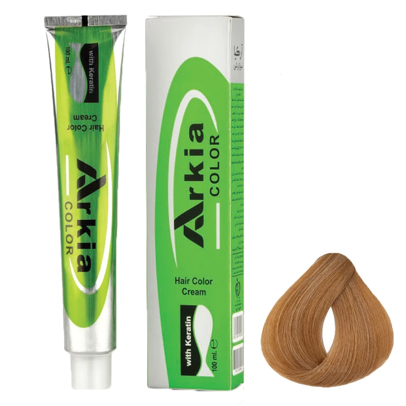 رنگ مو آرکیا شماره 8.341 حجم 100 میلی لیتر رنگ عسلی سرد