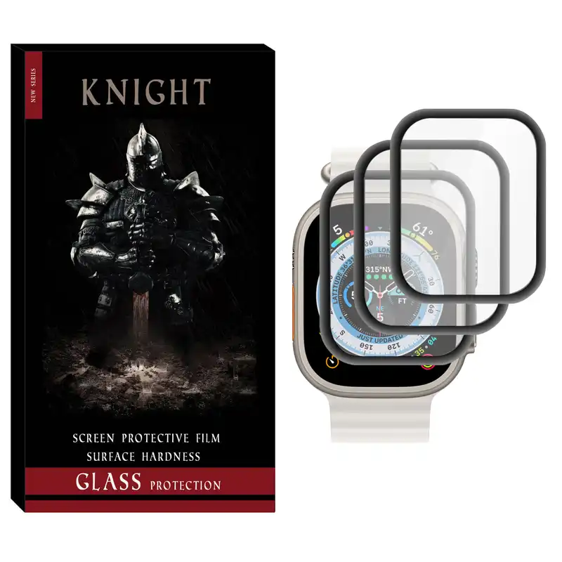 محافظ صفحه نمایش نانو نایت مدل NKT مناسب برای ساعت هوشمند الترا BW8 بسته سه عددی
