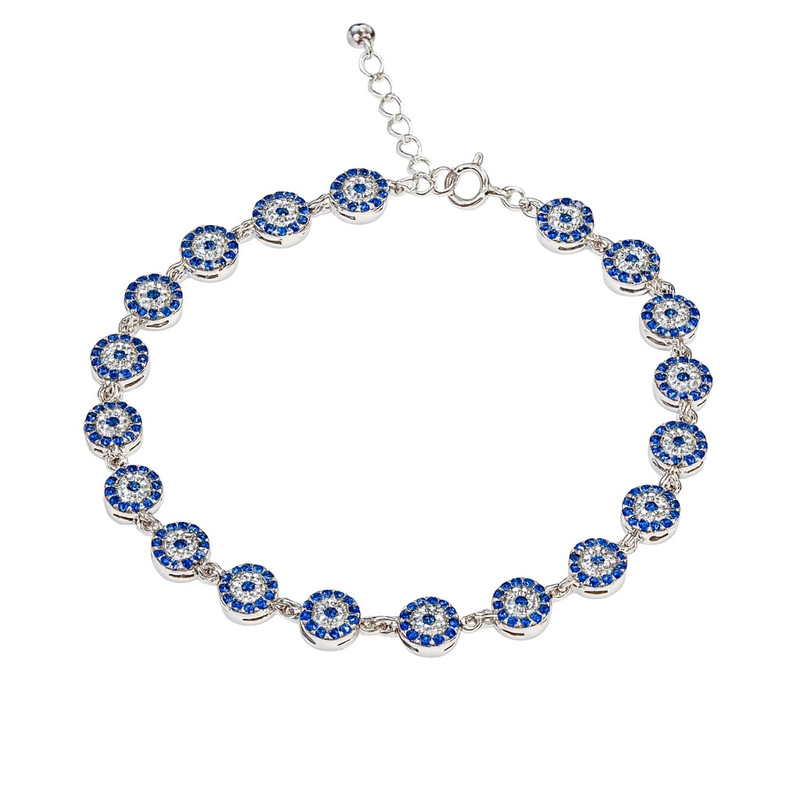 دستبند نقره زنانه جی تی ای مدل G_233 دستبند نقره زنانه جی تی ای مدل G_233