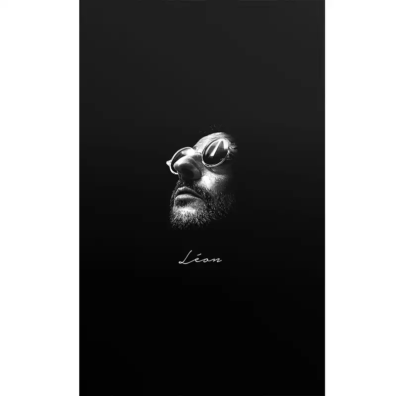 تابلو شاسی طرح پرتره ی هنرمندان مشهور-Leon کد 40