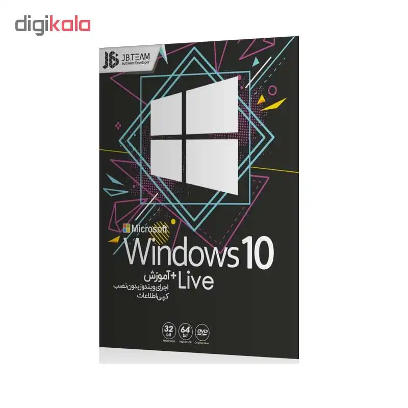 ویندوز 10 نسخه لایو نشر جی بی تیم