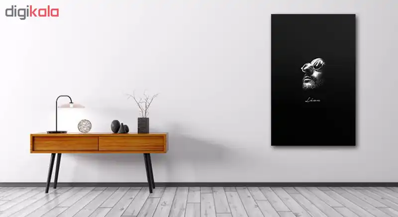 تابلو شاسی طرح پرتره ی هنرمندان مشهور-Leon کد 40