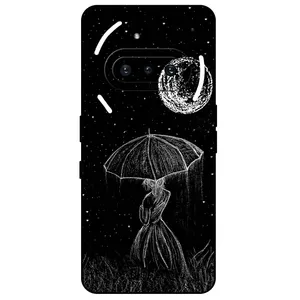 Megafone Girl and Moon 1369 Cover For Nothing Phone 3a