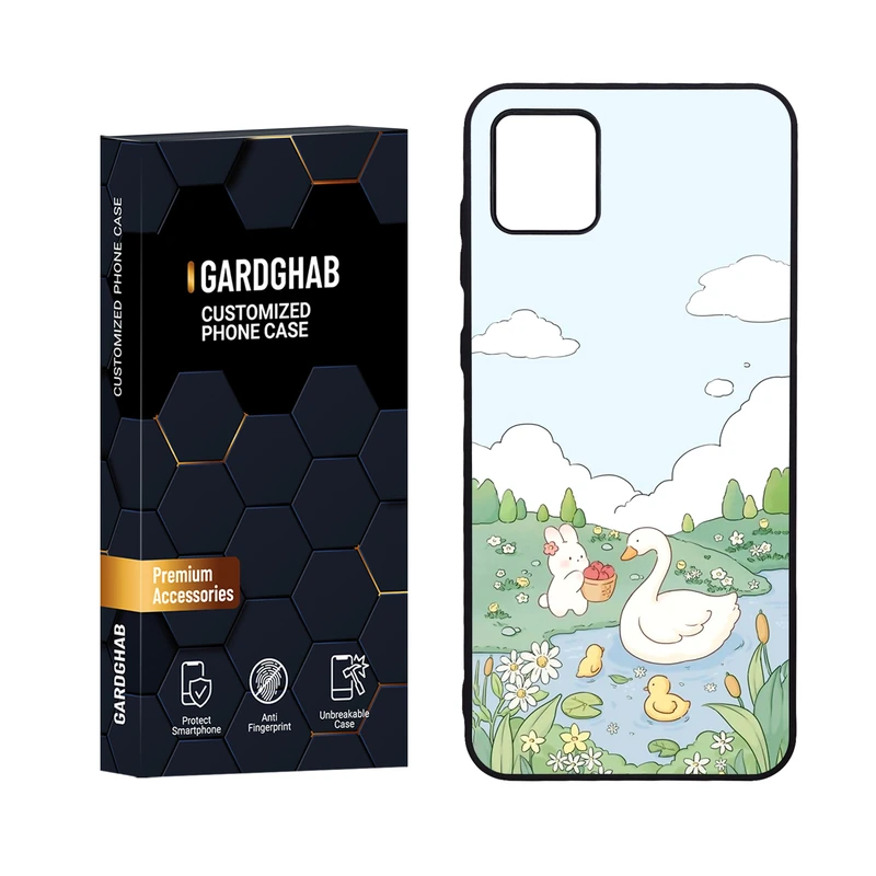 کاور گارد قاب مدل دورژله ای فانتزی مناسب برای گوشی موبایل سامسونگ Galaxy A04 4G