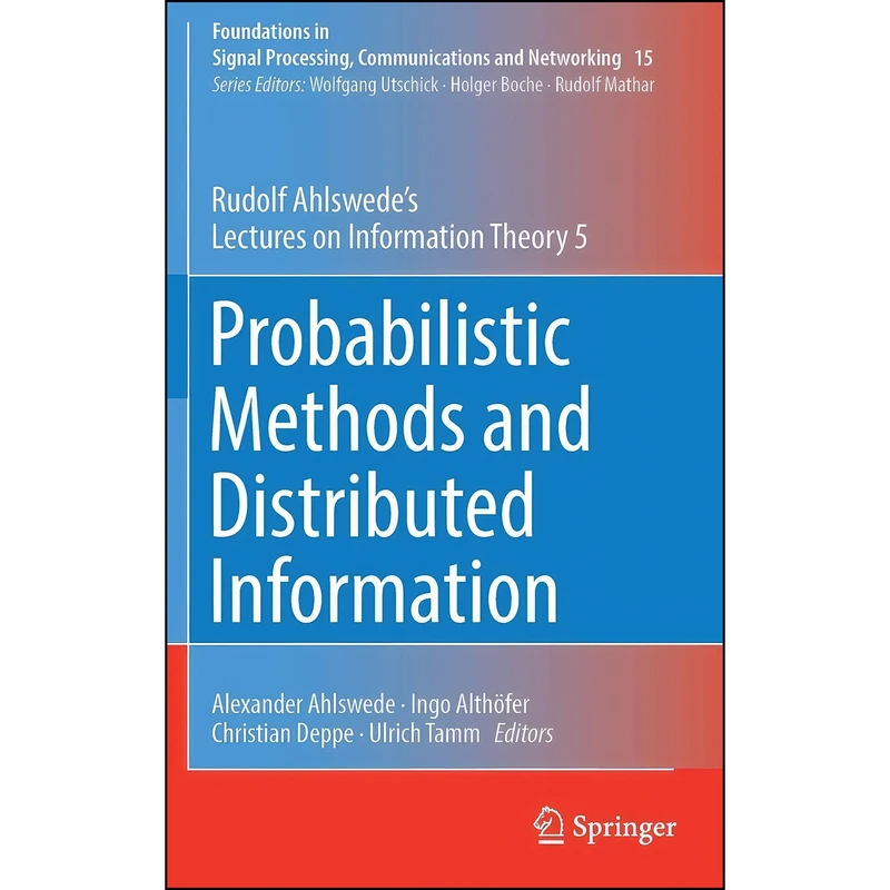 کتاب Probabilistic Methods and Distributed Information اثر جمعي از نويسندگان انتشارات Springer