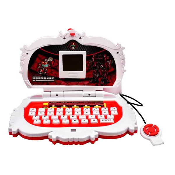 اسباب بازی مدل لپ تاپ 20 کاره طرح کارتون تبدیل شوندگان کد QX-1053E