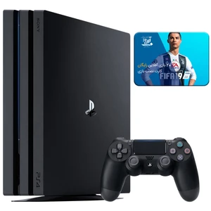 کنسول بازی سونی مدل Playstation 4 Pro کد CUH-7216B Region 2 - ظرفیت 1 ترابایت بهمراه 20 عدد بازی 2019