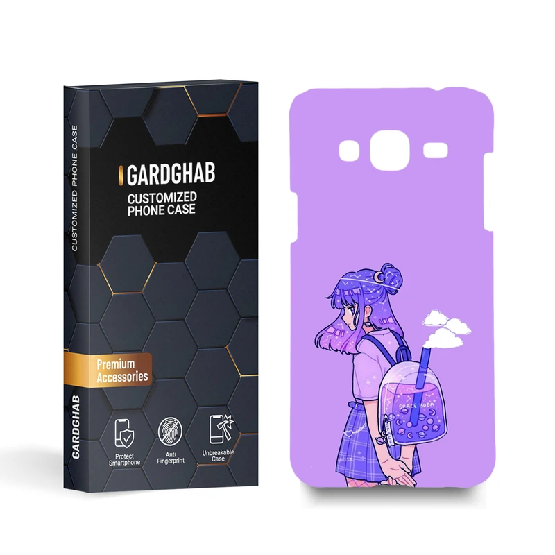 کاور گارد قاب مدل دخترانه مناسب برای گوشی موبایل سامسونگ Galaxy J3 2015