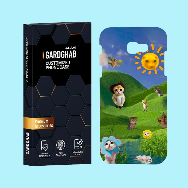 کاور گارد قاب علوی مدل کیوت مناسب برای گوشی موبایل سامسونگ Galaxy A7 2017