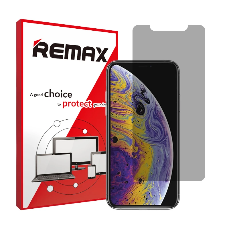 محافظ صفحه نمایش حریم شخصی ریمکس مدل HyPRV مناسب برای گوشی موبایل اپل iPhone XS Max
