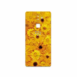 MAHOOT Yellow-Flower Cover Sticker for BlackBerry Evolve