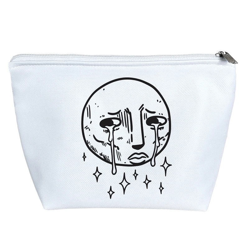 کیف لوازم آرایش دخترانه خندالو مدل ماه گریان کد 8626