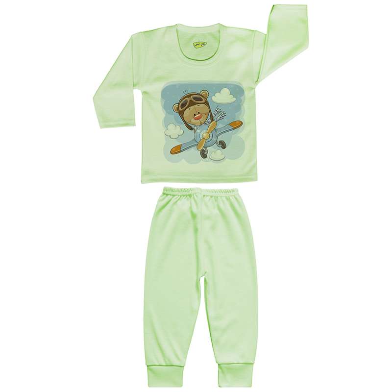 ست تی شرت و شلوار نوزادی کارانس مدل SBSG-3144