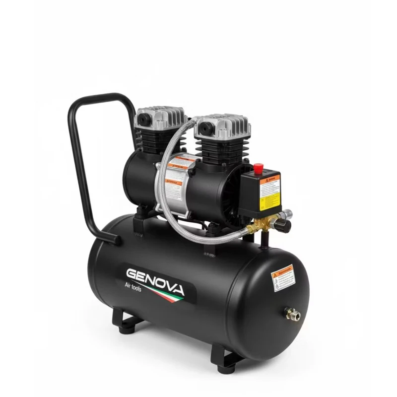 کمپرسور باد جنوا مدل GA-10L ظرفیت 10 لیتر