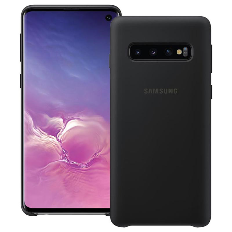 کاور سیلیکونی مدل Silky soft-touch مناسب برای گوشی موبایل سامسونگ Galaxy S10