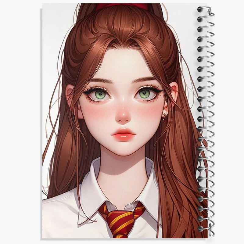 دفتر ژورنال نویسی 50 برگ خندالو مدل نقطه ای طرح دخترانه کد N2133