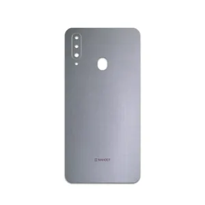 MAHOOT Matte-Silver Cover Sticker for Samsung Galaxy A20s