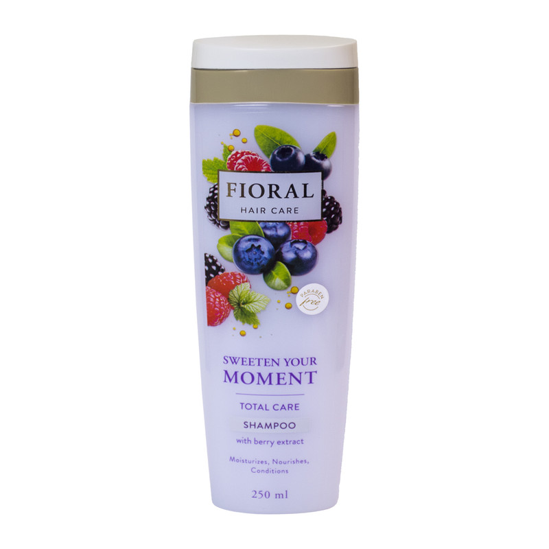 شامپو مو فیورال مدل Blue berry حجم 250 میلی لیتر شامپو مو فیورال مدل Blue berry حجم 250 میلی لیتر