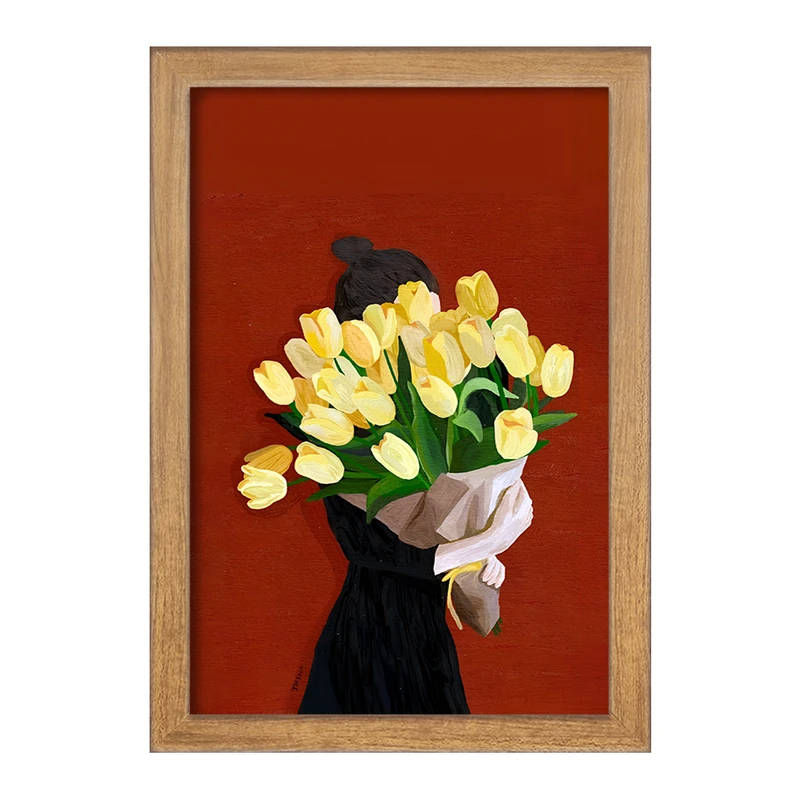 تابلو خندالو مدل دخترانه فانتزی کد F10900