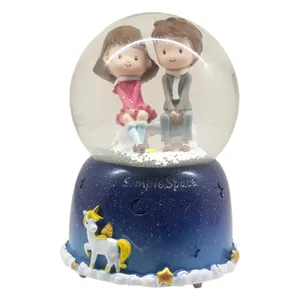 گوی موزیکال مدل  Simple Space for Love کد P82600-4