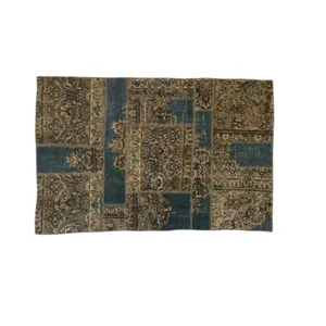 کلاژ فرش دستباف 2 متری مدل وینتج کد 35